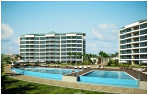 Blue Residences, an upscale condominium resort, opens March 1, 2014 on Aruba's Eagle Beach, frequently listed as one of the top 10 beaches in the Caribbean.